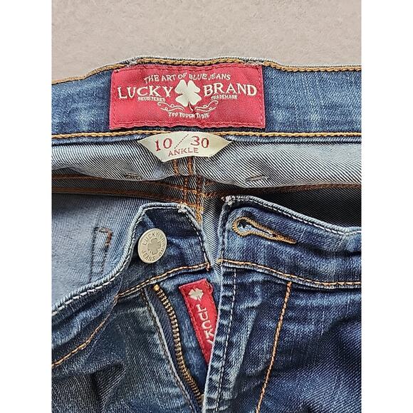 Lucky Brand Mid Rise Straight Sweet Jeans Denim Womens Size 10/30 - Picture 8 of 8